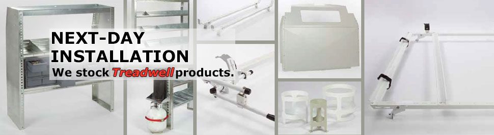 Next-day Installation: We stock Treadwell products.